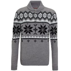 The Christmas Shop Men’S Shawl Collar Knitted Jumper